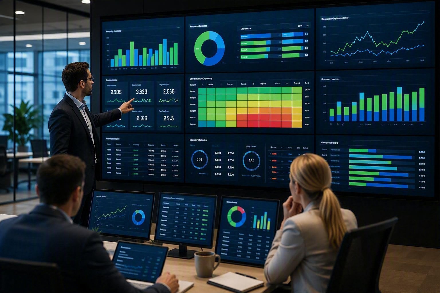 Staff utilization dashboard for accounting firms
