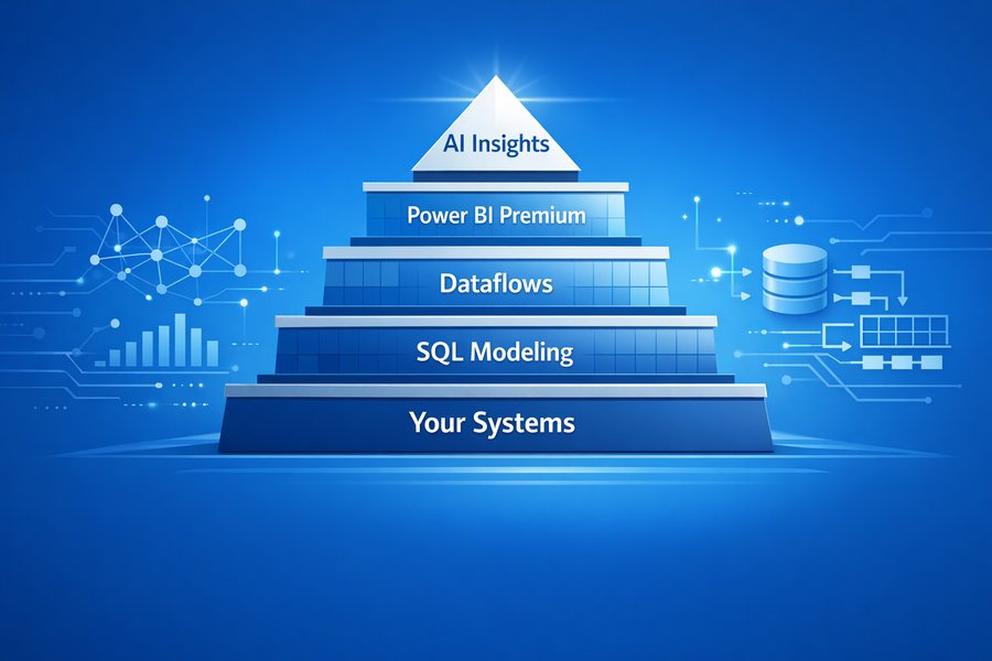 Architecture flow analytics diagram